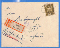 Allemagne Reich 1925 - Lettre Einschreiben De Tittling - G27356 - Brieven En Documenten