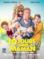 Affiche De Cinéma Pliée " 10 JOURS SANS MAMAN " Format 120X160cm - Affiches & Posters