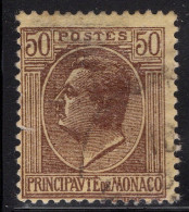 Monaco 1924 Single Stamp Prince Louis II In Fine Used - Oblitérés