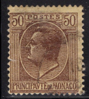 Monaco 1924 Single Stamp Prince Louis II In Fine Used - Gebraucht