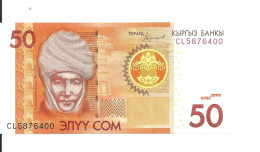 KIRGHIZISTAN 50 SOM 2016 UNC P 25 B - Kirguistán