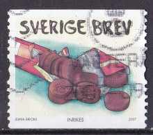 Schweden Marke Von 2007 O/used (A2-20) - Gebraucht