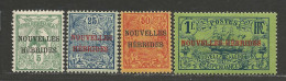 LOT NOUVELLES-HEBRIDES N° 1 Et 5 NEUF*  CHARNIERE / Hinge / MH - Ongebruikt