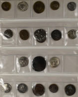 Antike: Album Mit 25 Münzen Der Antike; Fast Ausschließlich Nachprägungen; Gekau - Autres & Non Classés