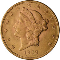 Vereinigte Staaten Von Amerika - Anlagegold: 20 Dollars 1903 (Double Eagle - Lib - Other & Unclassified