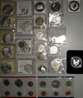 Vereinigte Staaten Von Amerika: Sammlung Mit 6 X 1 OZ Silver Eagle (davon 1x Pp) - Andere & Zonder Classificatie