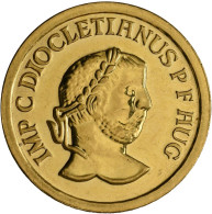 Belgien - Anlagegold: Baudouin I. 1951-1993: 25 Ecu 1989, Dioletian. 1/4 OZ, 999 - Altri & Non Classificati