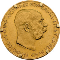 Österreich - Anlagegold: Franz Joseph I. 1848-1916: 100 Kronen 1915 (NP), KM# 28 - Oostenrijk