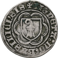 Schweiz: Basel Stadt: AR-Plappart, (16. Jhd.),1,8 G, HMZ 2-53 C, Fundbelag, Sehr - Otros & Sin Clasificación