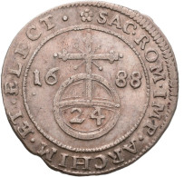 Altdeutschland Und RDR Bis 1800: Sachsen, Johann Georg III. 1680-1691: 1/24 Tale - Altri & Non Classificati