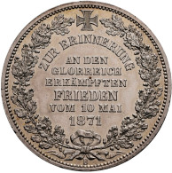 Bremen: Freie Hansestadt: Taler 1871 (Siegestaler), Auf Den Sieg über Frankreich - Sonstige & Ohne Zuordnung