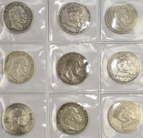 Preußen: Lot 9 Münzen, Dabei: Taler 1861 (AKS 97); 3 X Krönungstaler 1861 (AKS 1 - Otros & Sin Clasificación