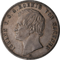 Sachsen: Johann 1854-1873: Taler 1870 B (Ausbeutetaler), AKS 135, Jaeger 128. G, - Sonstige & Ohne Zuordnung