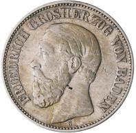 Baden: Friedrich I. 1852-1907: 2 Mark 1901 G, Jaeger 28. Sehr Schön+. - Taler & Doppeltaler