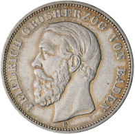 Baden: Friedrich I. 1852-1907: 5 Mark 1900 G, Jaeger 29. Sehr Schön - Vorzüglich - Taler & Doppeltaler