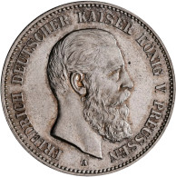 Preußen: Friedrich III. 1888: 2 Mark + 5 Mark 1888, Jaeger 98 Und 99. 2er Vorzüg - Taler Et Doppeltaler