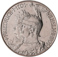 Preußen: Wilhelm II. 1888-1918: 2 Mark Und 5 Mark 1901, 200-Jahr-Feier Preußen, - Taler En Doppeltaler