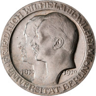 Preußen: Wilhelm II. 1888-1918: 3 Mark 1910 Uni Berlin, J. 107, Vorzüglich. Dazu - Taler & Doppeltaler