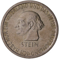 Weimarer Republik: 3 Reichsmark 1931 A, Freiherr Vom Stein, Jaeger 348. Dazu 3 R - Andere & Zonder Classificatie