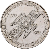 Bundesrepublik Deutschland 1948-2001: 5 DM 1952 D, Germanisches Museum, Jaeger 3 - Altri & Non Classificati