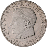 Bundesrepublik Deutschland 1948-2001: 5 DM 1957 J, Freiherr Von Eichendorff, Jae - Altri & Non Classificati