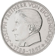Bundesrepublik Deutschland 1948-2001: 5 DM 1957 J, Freiherr Von Eichendorff, Jae - Sonstige & Ohne Zuordnung