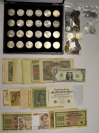 Deutschland: Von Der Reichsmark Bis Zum Euro: Kleine Sammlung Mit 24 X 10 DM Ged - Sonstige & Ohne Zuordnung