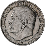 Medaillen Deutschland - Personen: Hindenburg, Paul 1847 - 1934: Silbermedaille 1 - Other & Unclassified