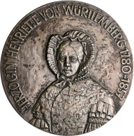 Medaillen Deutschland - Geographisch: Württemberg: Einseitige Silbergussmedaille - Other & Unclassified