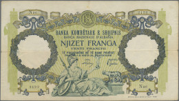 Albania: Albanian State Bank, Set Of 59 Banknotes 20 Franga ND(1939) P.7, All In - Albanië