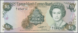 Cayman Islands: Cayman Islands Currency Board, Series 1991, Pair With 5 Dollars - Iles Cayman