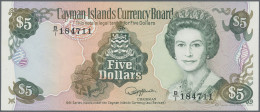 Cayman Islands: Cayman Islands Currency Board, Series 1991, Pair With 5 Dollars - Kaaimaneilanden