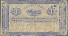 Colombia: Banco De Oriente, Lot With 3 Banknotes 1, 5 And 10 Pesos 1887, 1900, P - Colombia