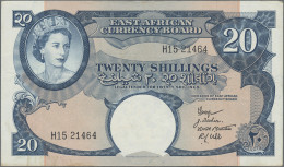 East Africa: The East African Currency Board, 20 Shillings ND(1958-60), P.39, Gr - Altri – Africa