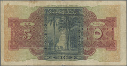 Egypt: National Bank Of Egypt, Lot With 3 Banknotes, Series 1945-1950, With 25 P - Aegypten