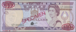 Fiji - Bank Notes: Reserve Bank Of Fiji, 10 Dollars ND(1989), P.92s, With Serial - Figi