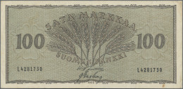 Finland: Finlands Bank, Lot With 11 Banknotes, Series 1939-1955, With 5, 10, 50 - Finnland