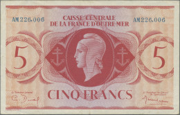 French Equatorial Africa: Afrique Française Libre, Caisse Centrale De La France - Guinea Ecuatorial