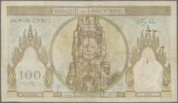 French Somaliland: Banque De L'Indochine – DJIBOUTI/FRENCH SOMAILAND, Lot With 5 - Altri – Africa