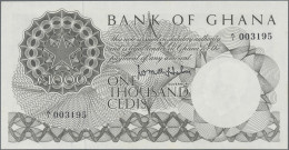 Ghana: Bank Of Ghana, 1.000 Cedis ND(1965), P.9A In Perfect UNC Condition. - Ghana