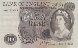 Great Britain: Bank Of England, 10 Pounds ND(1964-75), Signature J. B. Page, REP - Andere & Zonder Classificatie