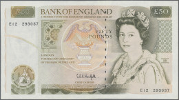 Great Britain: Bank Of England, 50 Pounds ND(1981-93) With Signature G. E. A. Ke - Sonstige & Ohne Zuordnung