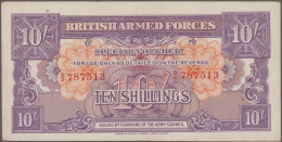 Great Britain: British Armed Forces, Huge Lot With 24 Banknotes And 10 EFI Gift - Other & Unclassified