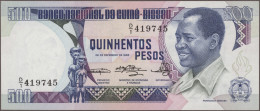 Guinea Bissau: Banco Nacional Da Guiné-Bissau, Lot With 9 Banknotes, Series 1978 - Guinee-Bissau