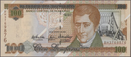 Honduras: Banco Central De Honduras, Huge Lot With 24 Banknotes 1 – 100 Lempiras - Honduras