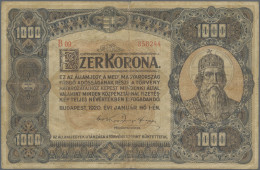 Hungary: Ministry Of Finance, Lot With 12 Banknotes, Series 1920, With 3x 50 Kor - Ungarn