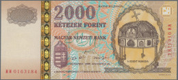 Hungary: Hungary National Bank, Lot With 24 Banknotes, Series 1998-2017, With Ma - Hungría