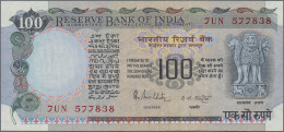 India: Government And Reserve Bank Of India, Giant Lot With 45 Banknotes 1-1.000 - India