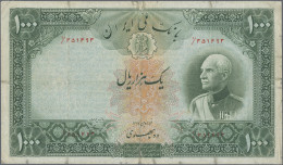 Iran: Bank Melli Iran, 1.000 Rials SH1320, P.38Ad, Appears Nice With A Few Repai - Irán