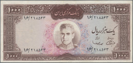 Iran: Bank Markazi Iran, Lot With 7 Banknotes, Series ND(1969), With 20, 50, 100 - Irán